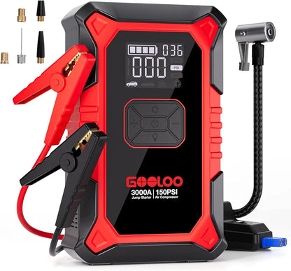 Avviatore portatile per batteria auto Gooloo A3 2025 Italia